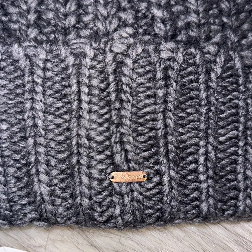 NWT Free People Everything Rosy Blush Wool Beanie